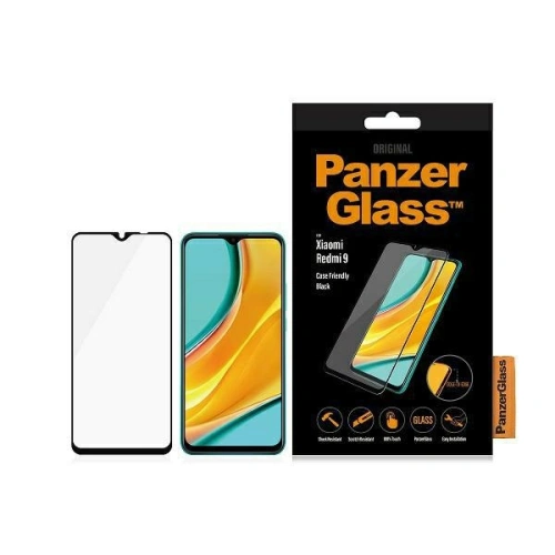Kup Gehärtetes Glas PanzerGlass E2E Regular Xiaomi Redmi 9 Case Friendly schwarz - PZG510 - {ean13} - Sklep Home Screen