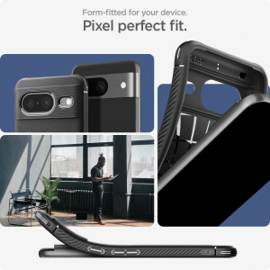 Etui Spigen Rugged Armor Google Pixel 8 Matt Fekete