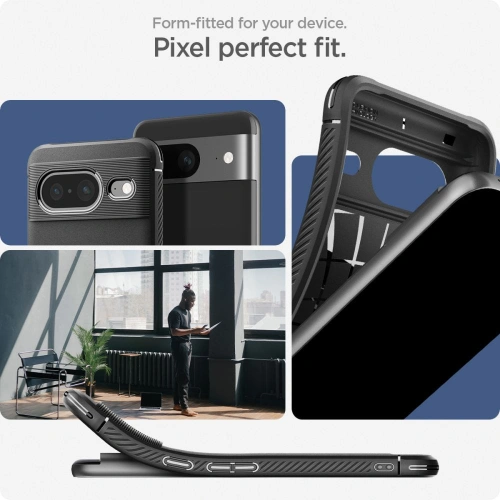Kup Etui Spigen Rugged Armor Google Pixel 8 Matt Fekete - SPN3135 - {ean13} - Sklep Home Screen
