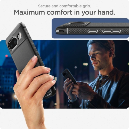 Kup Etui Spigen Rugged Armor Google Pixel 8 Matt Fekete - SPN3135 - {ean13} - Sklep Home Screen