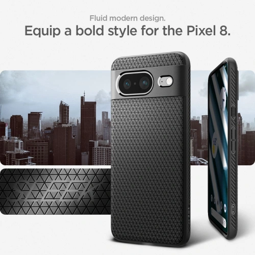 Buy Spigen Liquid Air Google Pixel 8 Matte Black - SPN3136 - {ean13} - Home Screen Store Europe