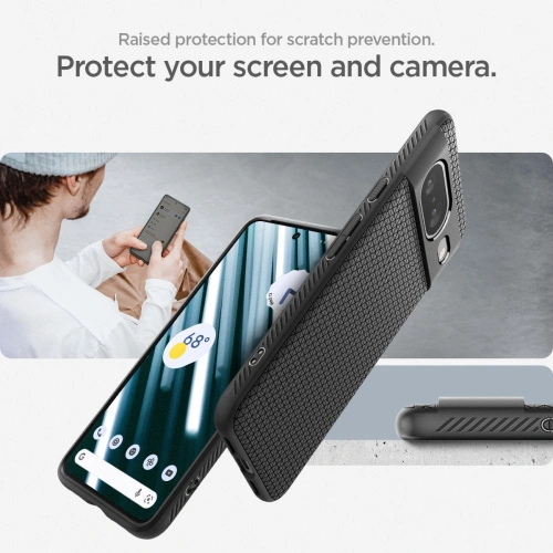 Buy Spigen Liquid Air Google Pixel 8 Matte Black - SPN3136 - {ean13} - Home Screen Store Europe