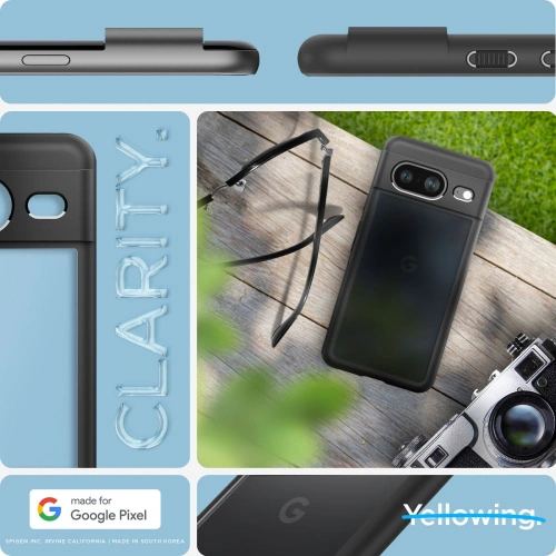 Kup Etui Spigen Ultra Hybrid Google Pixel 8 Matt Fekete - SPN3139 - {ean13} - Sklep Home Screen