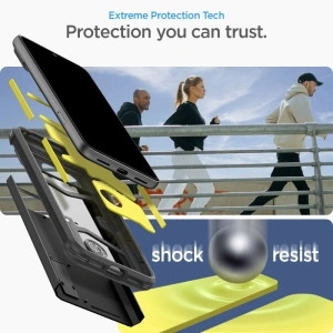 Etui Spigen Tough Armor Google Pixel 8 Fekete