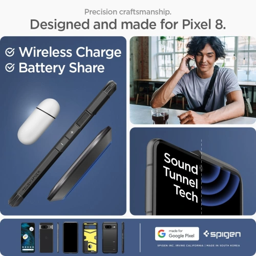 Kup Etui Spigen Tough Armor Google Pixel 8 Fekete - SPN3141 - {ean13} - Sklep Home Screen