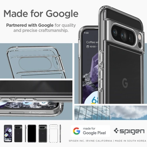 Buy Spigen Ultra Hybrid Google Pixel 8 Pro Crystal Clear - SPN3144 - {ean13} - Home Screen Store Europe