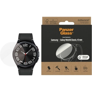 Kup Tvrzené sklo PanzerGlass Samsung Galaxy Watch6 Classic 43mm Ochrana displeje Antibakteriální - PZG516 - {ean13} - Sklep Home Screen
