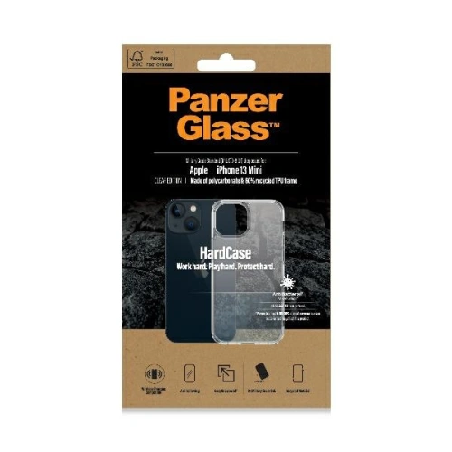 Kup Etui PanzerGlass HardCase Apple iPhone 13 Mini Antibacterial Military grade przezroczyste - PZG518 - {ean13} - Sklep Home Screen