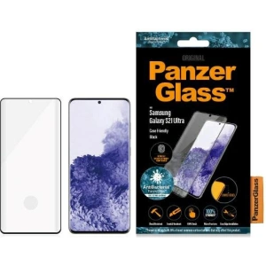 Buy PanzerGlass Pro E2E Microfracture Samsung Galaxy S21 Ultra Case Friendly Finger Print AntiBacterial black - PZG519 - {ean13} - Home Screen Store Europe