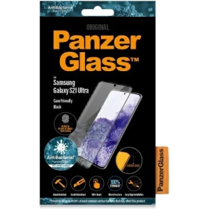 Buy PanzerGlass Pro E2E Microfracture Samsung Galaxy S21 Ultra Case Friendly Finger Print AntiBacterial black - PZG519 - {ean13} - Home Screen Store Europe