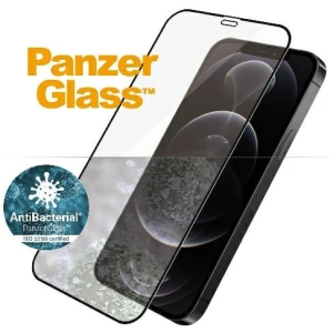 Kup Edzett üveg PanzerGlass Pro E2E Super+ Apple iPhone 12 / 12 Pro Case Friendly AntiBacterial MicroFracture fekete - PZG521 - {ean13} - Sklep Home Screen