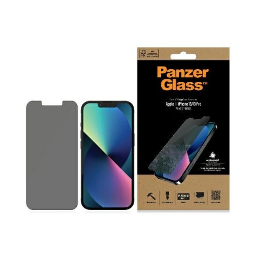 Kup Tvrzené sklo PanzerGlass Standard Super+ Apple iPhone 16e / 14 / 13 / 13 Pro Privacy Antibacterial - PZG526 - {ean13} - Sklep Home Screen