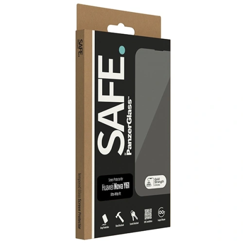Buy SAFE by PanzerGlass Huawei Nova Y61 Screen Protector Ultra-Wide Fit - PZG533 - {ean13} - Home Screen Store Europe