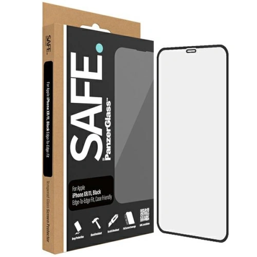 Kup Edzett üveg SAFE by PanzerGlass Apple iPhone XR / 11 Képernyővédelem Edge-to-Edge fekete - PZG535 - {ean13} - Sklep Home Screen