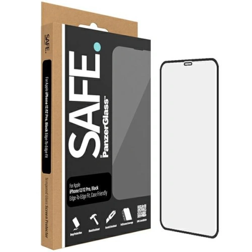 Kup Sicherheitsglas SAFE von PanzerGlass Apple iPhone 12 / 12 Pro Bildschirmschutz Edge-to-Edge schwarz - PZG537 - {ean13} - Sklep Home Screen