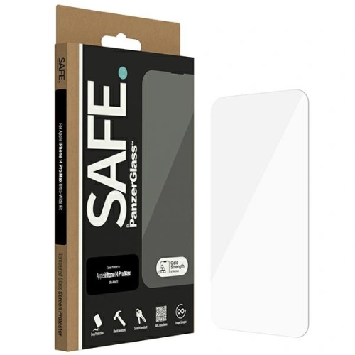 Kup Szkło hartowane SAFE by PanzerGlass Apple iPhone 14 Pro Max Screen Protection Ultra-Wide Fit - PZG540 - {ean13} - Sklep Home Screen