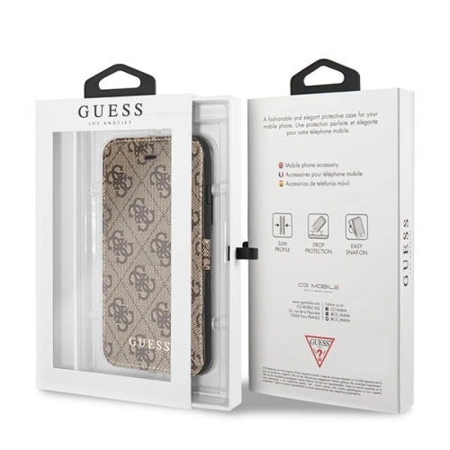 Kup Case Guess GUFLBKI84GB Apple iPhone SE 2022/SE 2020/8/7 braun/brown Buch 4G - GUE005BR - {ean13} - Sklep Home Screen