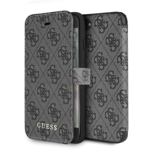 Kup Case Guess GUFLBKI84GG Apple iPhone SE 2022/SE 2020/8/7 grau/szary Buch 4G - GUE006GRY - {ean13} - Sklep Home Screen