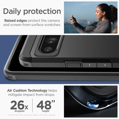 Kup Etui Spigen Tough Armor Google Pixel 8 Pro Fekete - SPN3145 - {ean13} - Sklep Home Screen