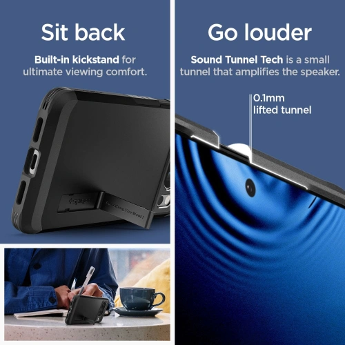 Kup Case Spigen Tough Armor Google Pixel 8 Pro Schwarz - SPN3145 - {ean13} - Sklep Home Screen