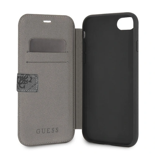 Kup Case Guess GUFLBKI84GG Apple iPhone SE 2022/SE 2020/8/7 grau/szary Buch 4G - GUE006GRY - {ean13} - Sklep Home Screen