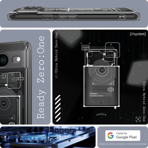 Buy Spigen Ultra Hybrid Google Pixel 8 Zero One - SPN3146 - {ean13} - Home Screen Store Europe