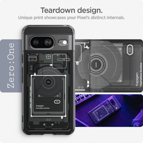 Buy Spigen Ultra Hybrid Google Pixel 8 Zero One - SPN3146 - {ean13} - Home Screen Store Europe