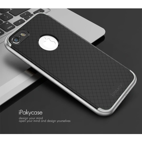 Case iPaky Premium Hybrid iPhone 7 Silber