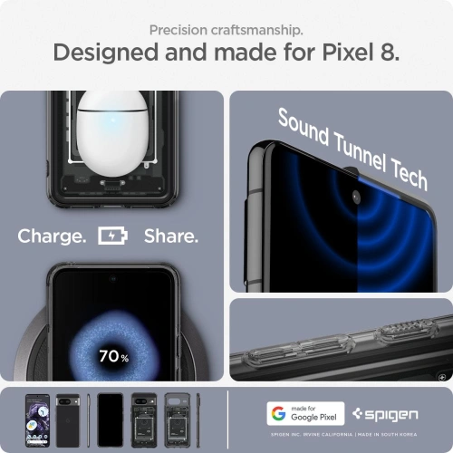 Buy Spigen Ultra Hybrid Google Pixel 8 Zero One - SPN3146 - {ean13} - Home Screen Store Europe