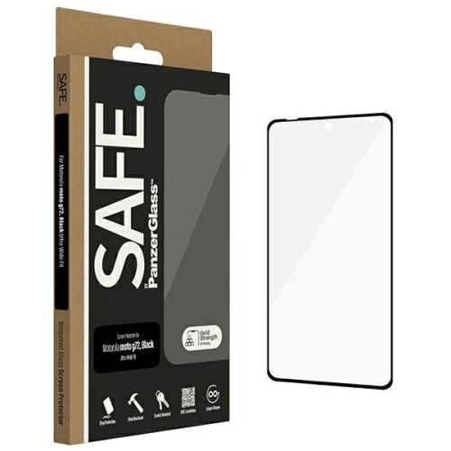 Kup Tvrzené sklo SAFE od PanzerGlass Motorola Moto G72 Ochrana obrazovky Ultra-Wide Fit - PZG547 - {ean13} - Sklep Home Screen