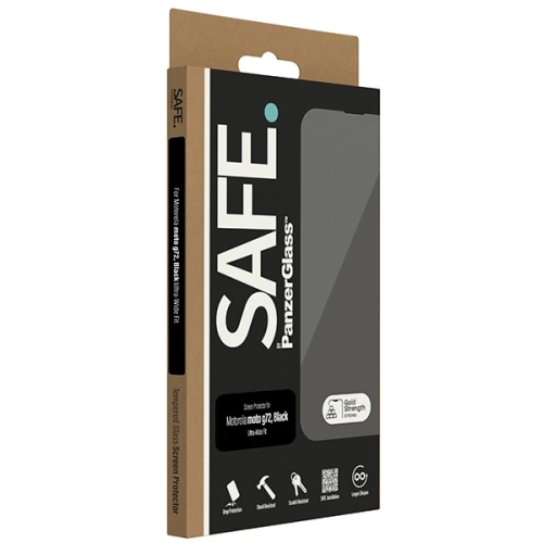 Kup Edzett üveg SAFE a PanzerGlass Motorola Moto G72 képernyővédelem Ultra-széles illeszkedés - PZG547 - {ean13} - Sklep Home Screen