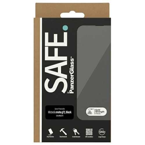 Kup Edzett üveg SAFE a PanzerGlass Motorola Moto G72 képernyővédelem Ultra-széles illeszkedés - PZG547 - {ean13} - Sklep Home Screen