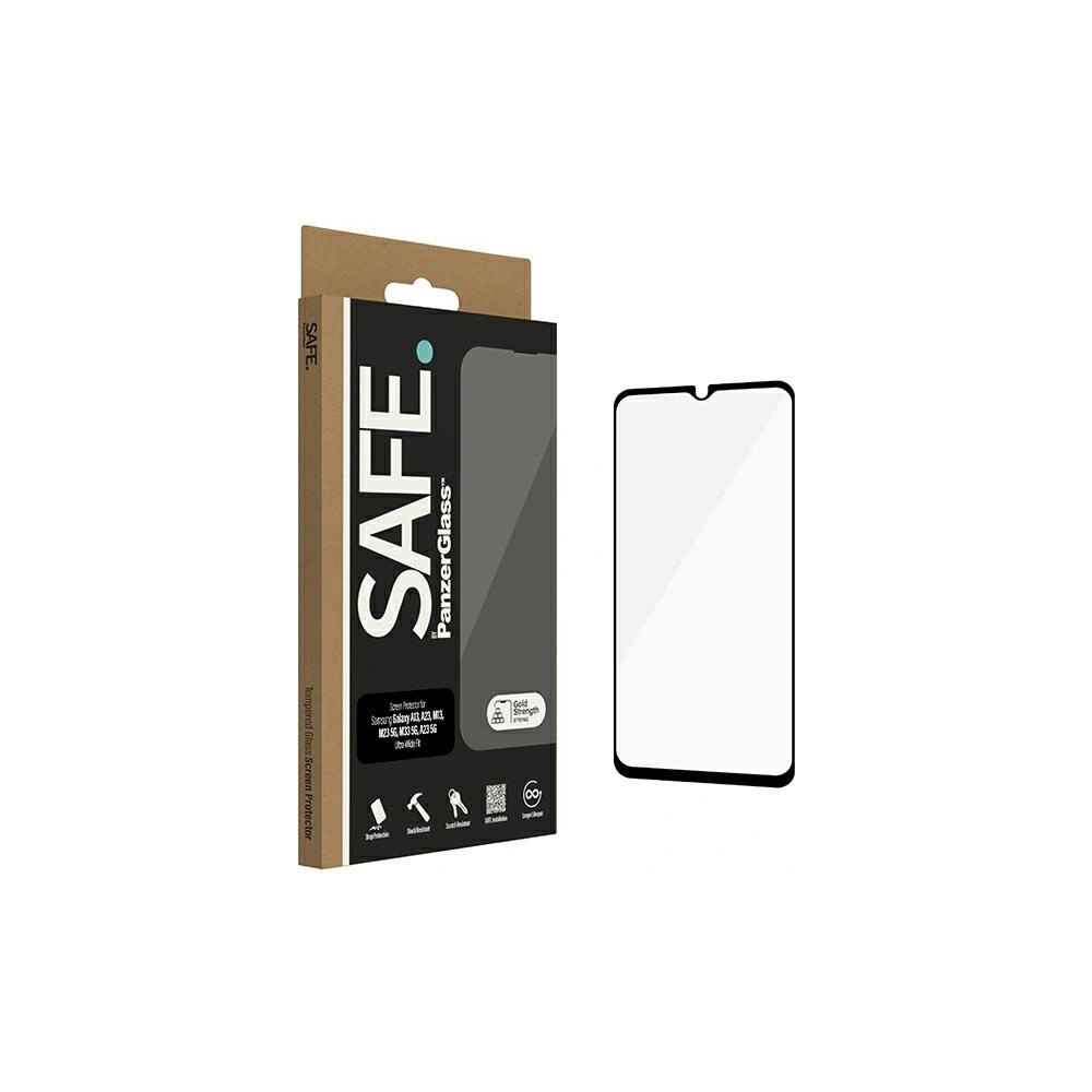 Szkło hartowane SAFE by PanzerGlass Samsung Galaxy A13 / A23 / A23 5G / M13 / M23 5G czarne