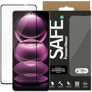 Edzett üveg SAFE by PanzerGlass Xiaomi Mi 12 Pro 5G / 12 Pro Plus 5G / Poco X5 Pro Képernyővédő Ultra-Wide Fit fekete