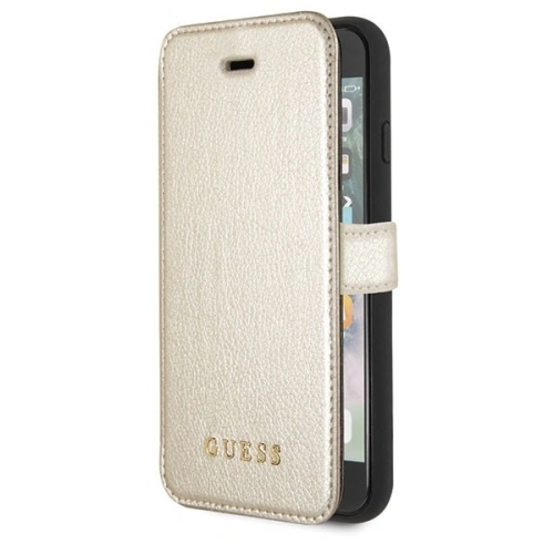 Kup Etui Guess GUFLBKI8IGLGO Apple iPhone SE 2022/SE 2020/8/7 zlaté/book Iridescent - GUE009GLD - {ean13} - Sklep Home Screen