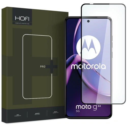 Kup Gehärtetes Glas Hofi Glass Pro+ Motorola Moto G84 5G Schwarz - HOFI429 - {ean13} - Sklep Home Screen