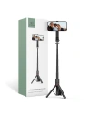 Kijek do selfie Tech-Protect L04s Wireless Selfie Stick Tripod MagSafe Black