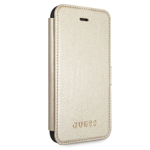 Kup Etui Guess GUFLBKI8IGLGO Apple iPhone SE 2022/SE 2020/8/7 gold/złoty book Iridescent - GUE009GLD - {ean13} - Sklep Home Screen