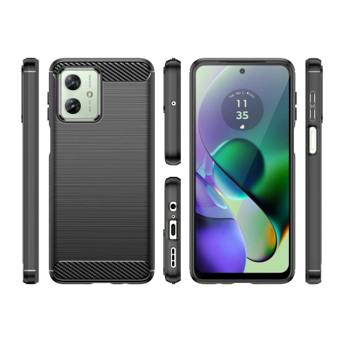 Kup Etui Tech-Protect TPUCarbon Motorola Moto G54 5G Fekete - THP2366 - {ean13} - Sklep Home Screen