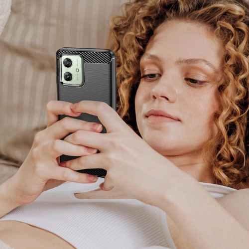 Kup Case Tech-Protect TPUCarbon Motorola Moto G54 5G Schwarz - THP2366 - {ean13} - Sklep Home Screen