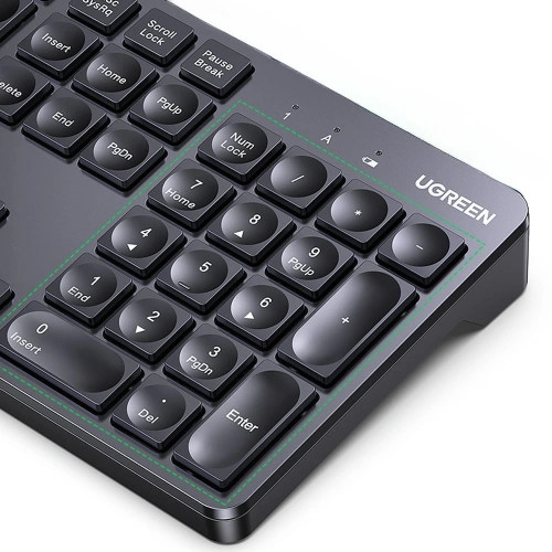 Kup Kabellose Tastatur UGREEN KU004 2.4GHz schwarz - UGR1746 - {ean13} - Sklep Home Screen