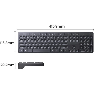 Kup Tastatura fără fir UGREEN KU004 2.4GHz negru - UGR1746 - {ean13} - Sklep Home Screen