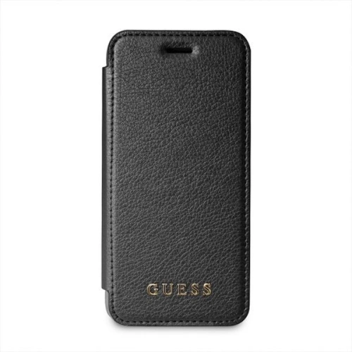 Buy Guess GUFLBKI8IGLTBK Apple iPhone SE 2022/SE 2020/8/7 black book Iridescent - GUE011BLK - {ean13} - Home Screen Store Europe