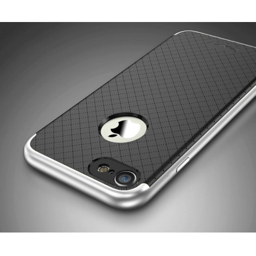 iPaky Premium Hybrid Case for iPhone 7 Silver