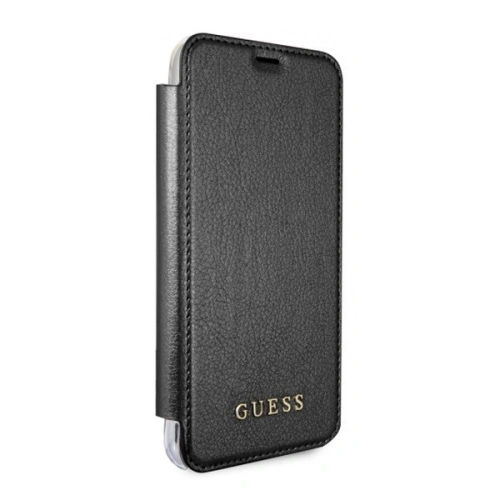 Kup Case Guess GUFLBKI8IGLTBK Apple iPhone SE 2022/SE 2020/8/7 schwarz/czarny Buch Iridescent - GUE011BLK - {ean13} - Sklep Home Screen