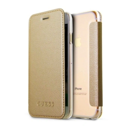 Kup Etui Guess GUFLBKI8IGLTGO Apple iPhone SE 2022/SE 2020/8/7 zlaté/book Iridescent - GUE012GLD - {ean13} - Sklep Home Screen