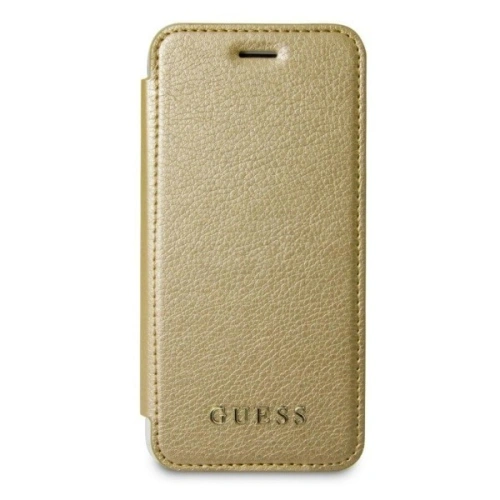 Kup Etui Guess GUFLBKI8IGLTGO Apple iPhone SE 2022/SE 2020/8/7 gold/złoty book Iridescent - GUE012GLD - {ean13} - Sklep Home Screen