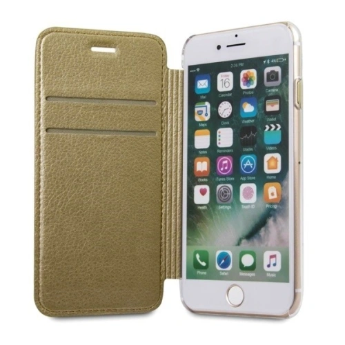 Kup Etui Guess GUFLBKI8IGLTGO Apple iPhone SE 2022/SE 2020/8/7 gold/złoty book Iridescent - GUE012GLD - {ean13} - Sklep Home Screen