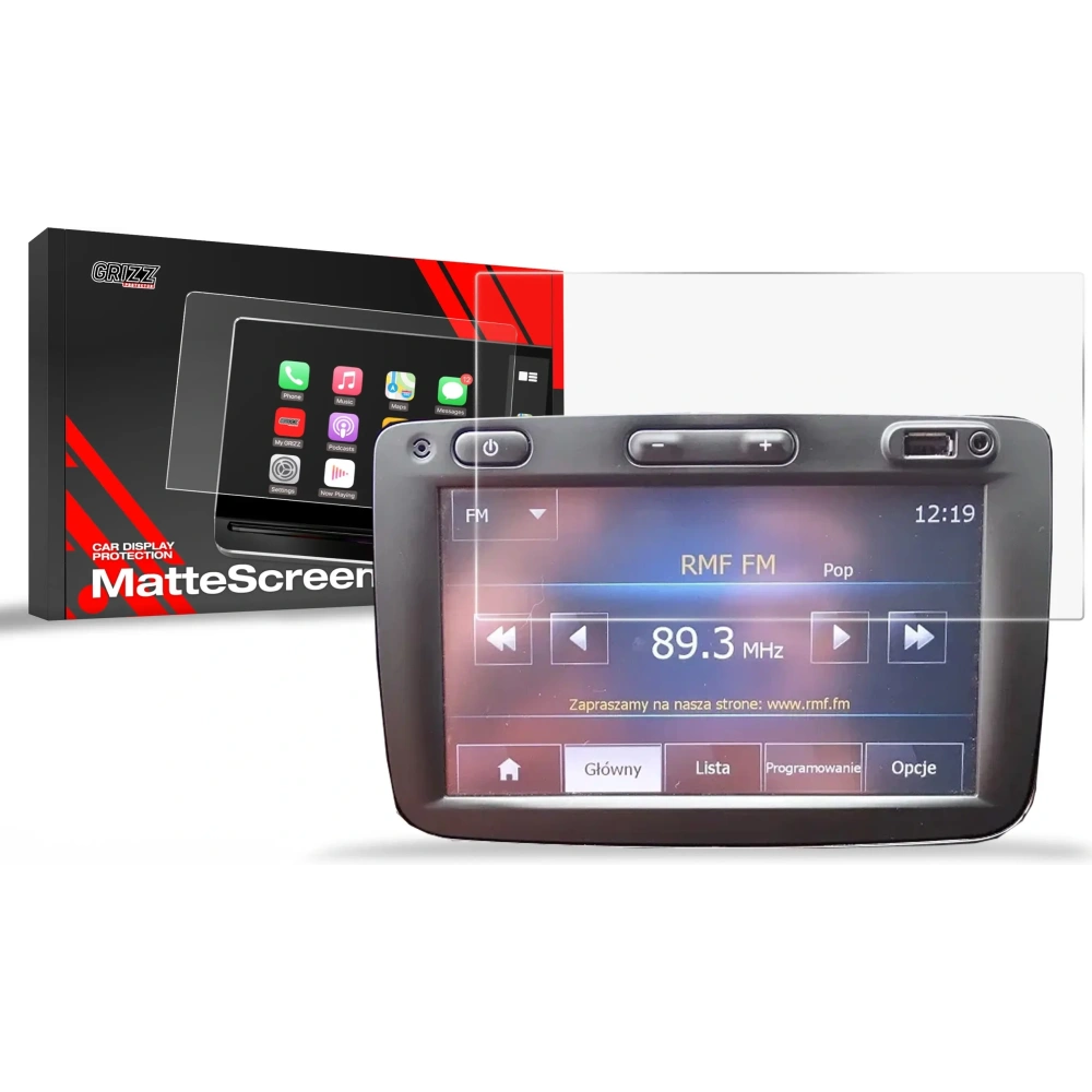 Folia matowa GrizzGlass CarDisplay Protection do Renault Captur (2013-2019)