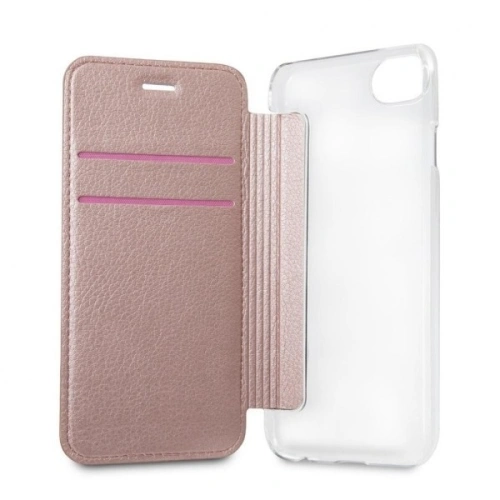 Kup Etui Guess GUFLBKI8IGLTRG Apple iPhone SE 2022/SE 2020/8/7 rose gold/różowo-złoty book Iridescent - GUE013RS - {ean13} - Sklep Home Screen